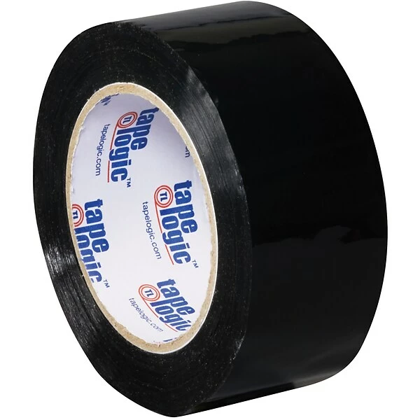 Packing Tape Tape Logic 2"W X 110 Yards X 2.2 Mil Carton Sealing Tape, Black, Pack Of 6 (T90222BK6PK) 3 Packing Tape Tape Logic 2"W X 110 Yards X 2.2 Mil Carton Sealing Tape, Black, Pack Of 6 (T90222BK6PK)