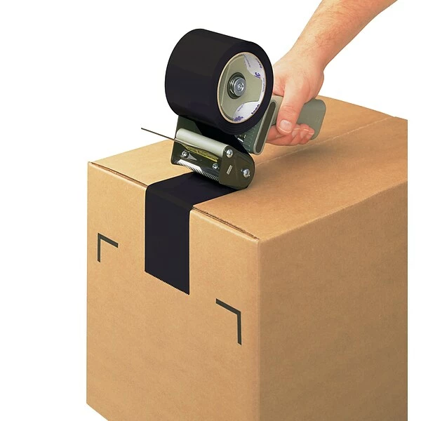 Packing Tape Tape Logic 2"W X 110 Yards X 2.2 Mil Carton Sealing Tape, Black, Pack Of 6 (T90222BK6PK) 5 Packing Tape Tape Logic 2"W X 110 Yards X 2.2 Mil Carton Sealing Tape, Black, Pack Of 6 (T90222BK6PK) - Image 3
