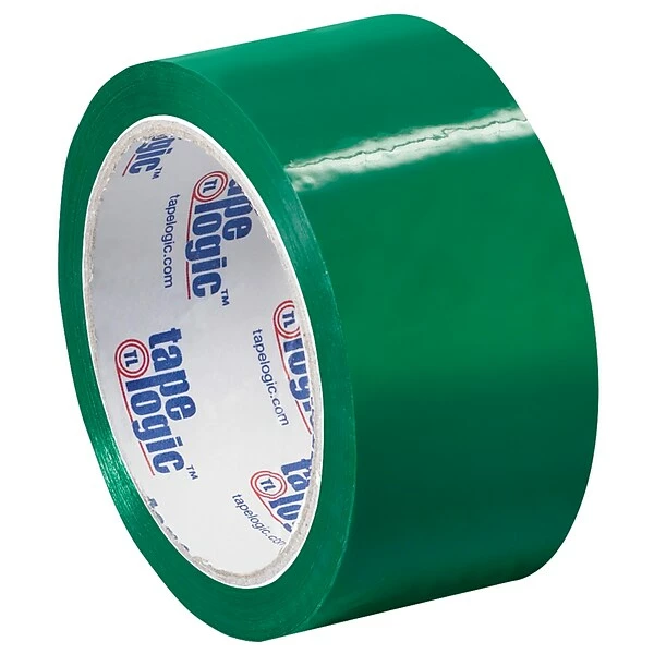 Packing Tape Tape Logic 2"W X 55 Yards X 2.2 Mil Carton Sealing Tape, Green, Pack Of 6 (T90122G6PK) 3 Packing Tape Tape Logic 2"W X 55 Yards X 2.2 Mil Carton Sealing Tape, Green, Pack Of 6 (T90122G6PK)