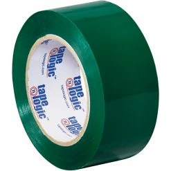 Packing Tape Tape Logic 2"W X 110 Yards X 2.2 Mil Carton Sealing Tape, Green, Pack Of 6 (T90222G6PK)