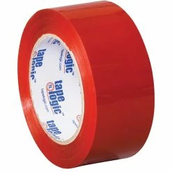 Packing Tape Tape Logic® Carton Sealing Tape, 2.2 Mil, 2" X 110 Yds., Red, 18/Case (T90222R18PK)