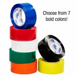 Packing Tape Tape Logic 2"W X 110 Yards X 2.2 Mil Carton Sealing Tape, Black, Pack Of 6 (T90222BK6PK) 9 Packing Tape Tape Logic 2"W X 110 Yards X 2.2 Mil Carton Sealing Tape, Black, Pack Of 6 (T90222BK6PK) -Tape Logic Shop sp118093546 s7